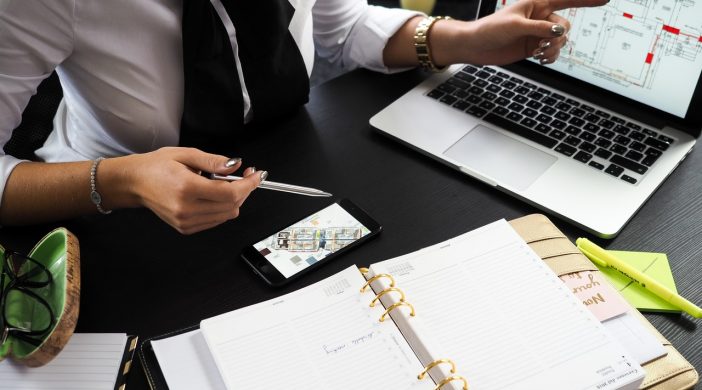 Bureau d'un pro de l'immobilier